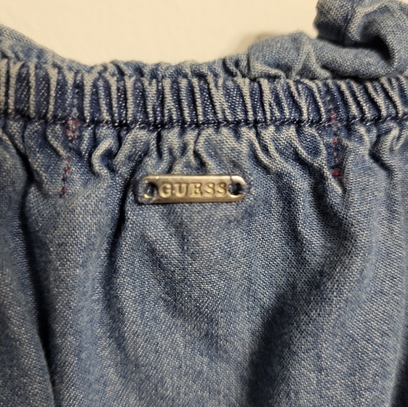 Guess denim blouse sleeveless - Picture 6 of 6